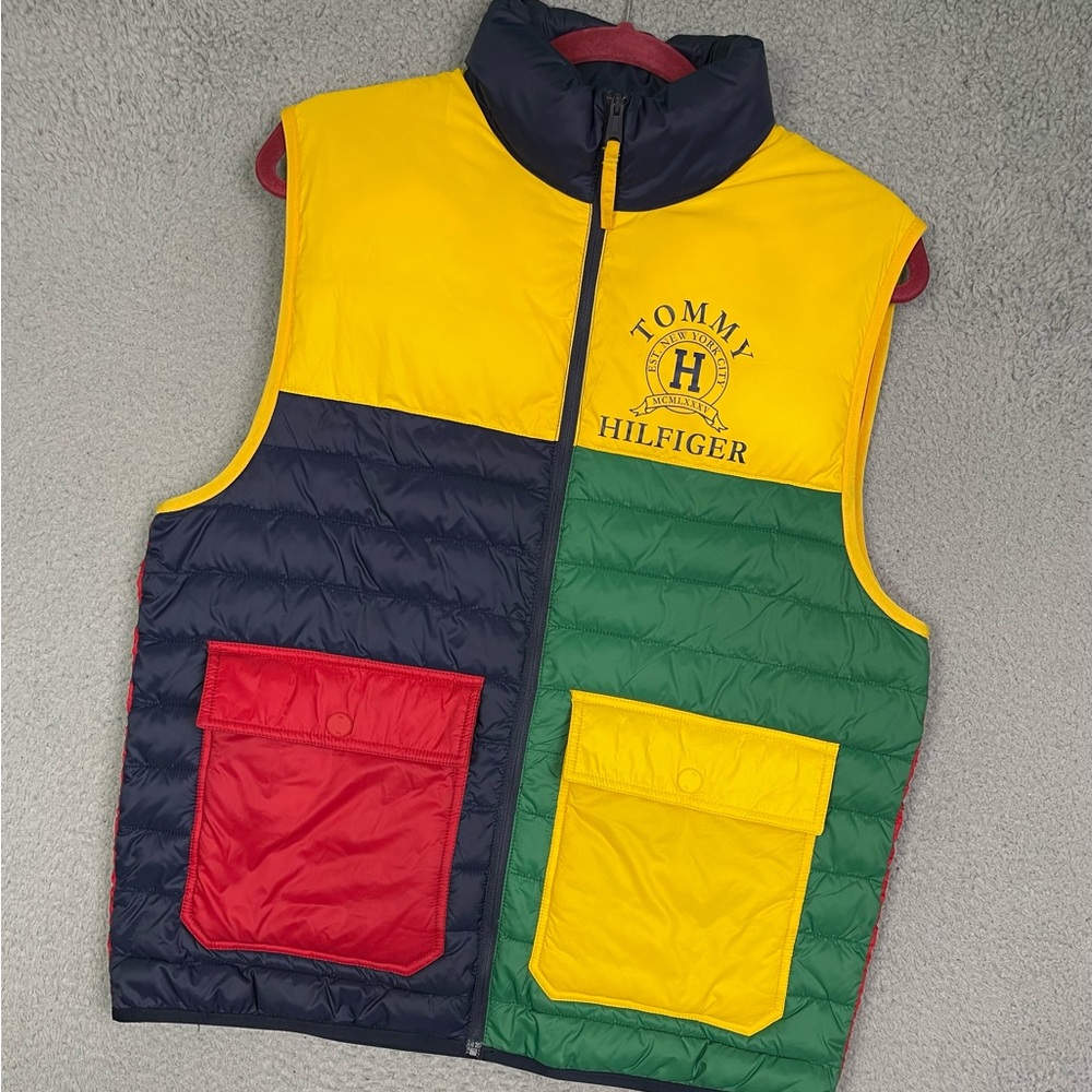 Tommy Hilfiger‎ Color Block Puffer Vest